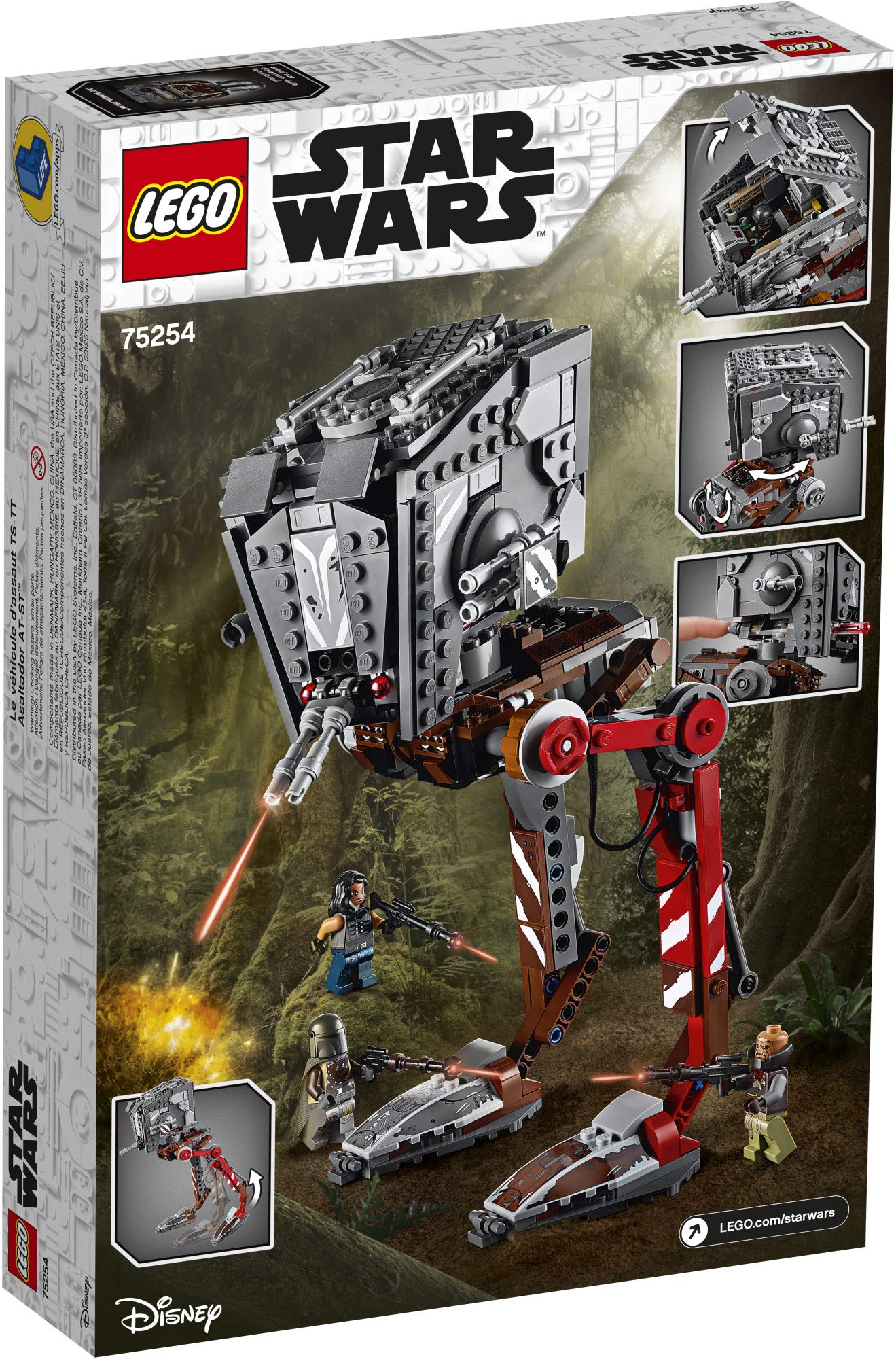 Kit De Construção Lego Star Wars At-st Raider 75254 (540 Peças