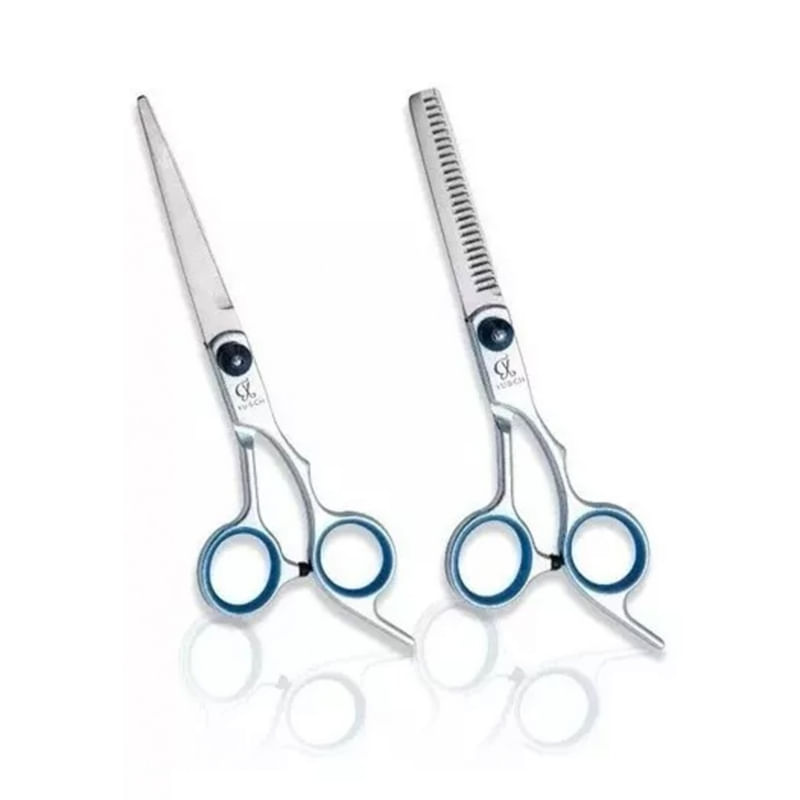 Conjunto De Tesouras Idebello 6 Knife Blade Em Aço Inoxidável 15cm