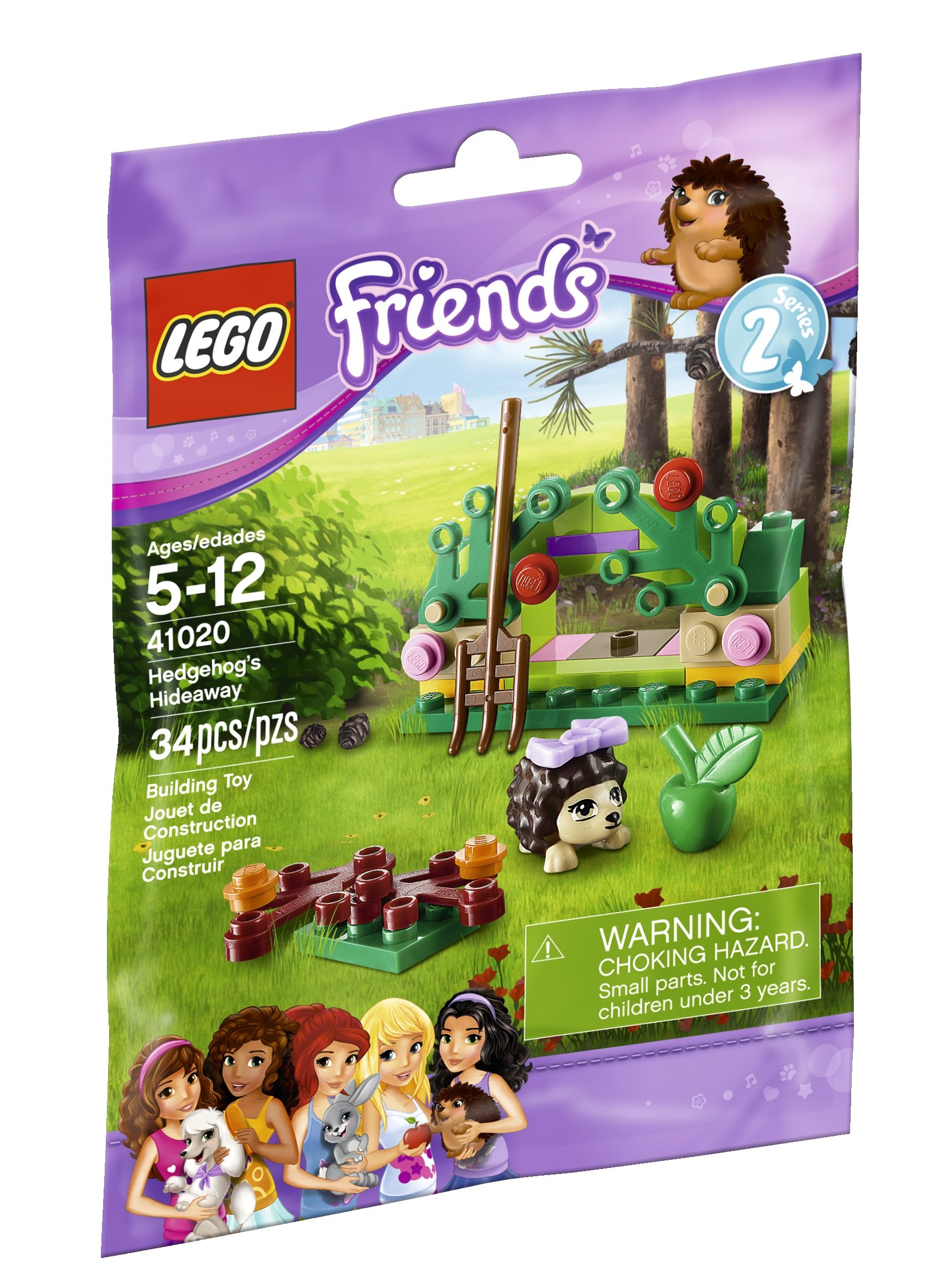 Conjunto De Brinquedos Lego Friends Hedgehog Hideaway 41020 34 Peças