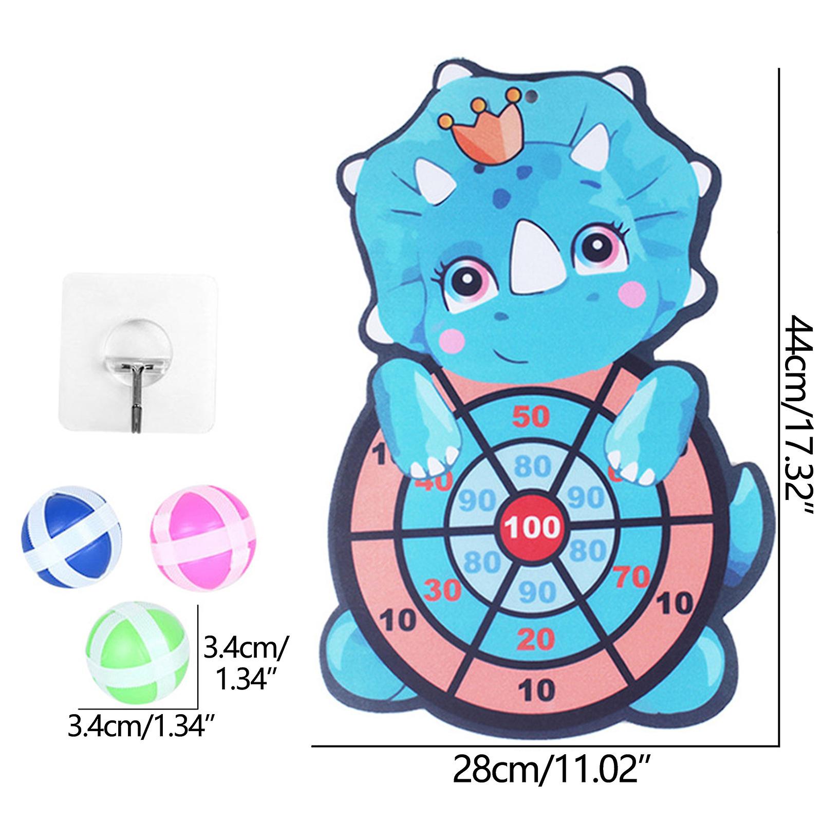 Children Target Throwing Dart Board Sticky Ball Autoadesivo