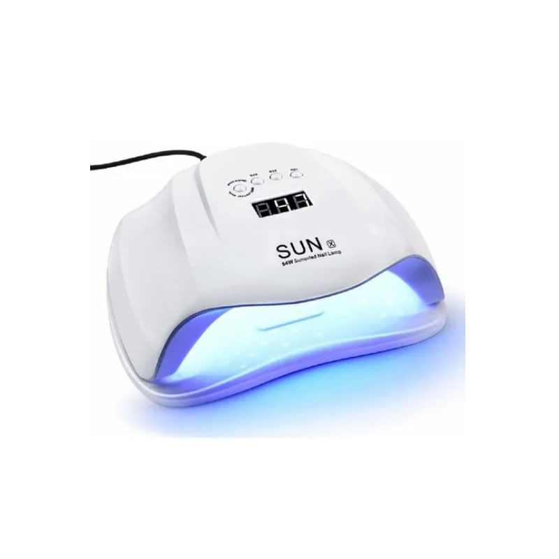 Lâmpada De Secador De Unhas Uv Mini Sun 54w Para Manicure