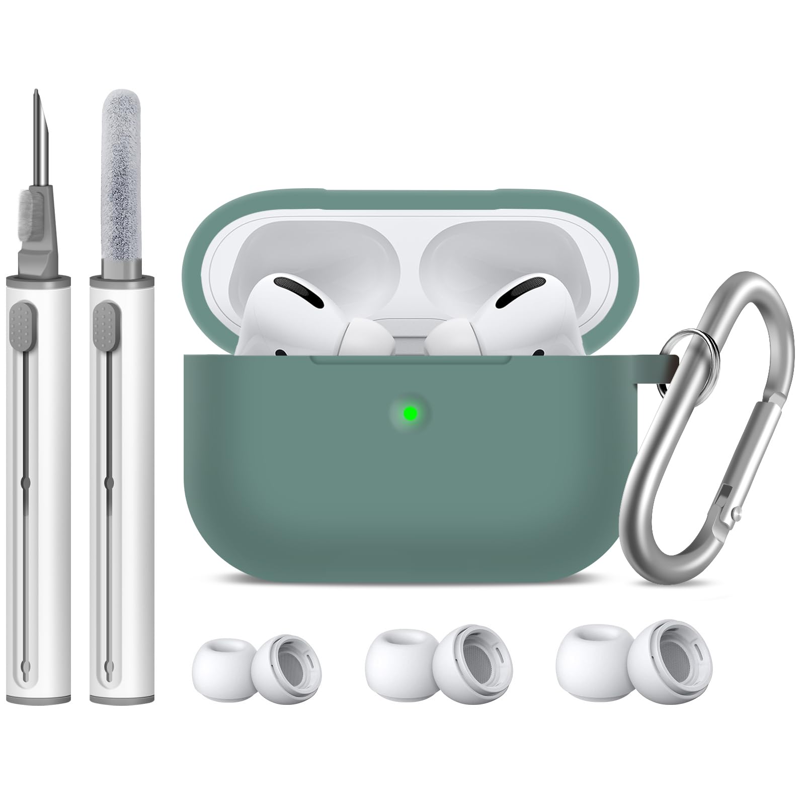 Capa Airpods Pro Woyinger Soft Skin Com Kit De Limpeza