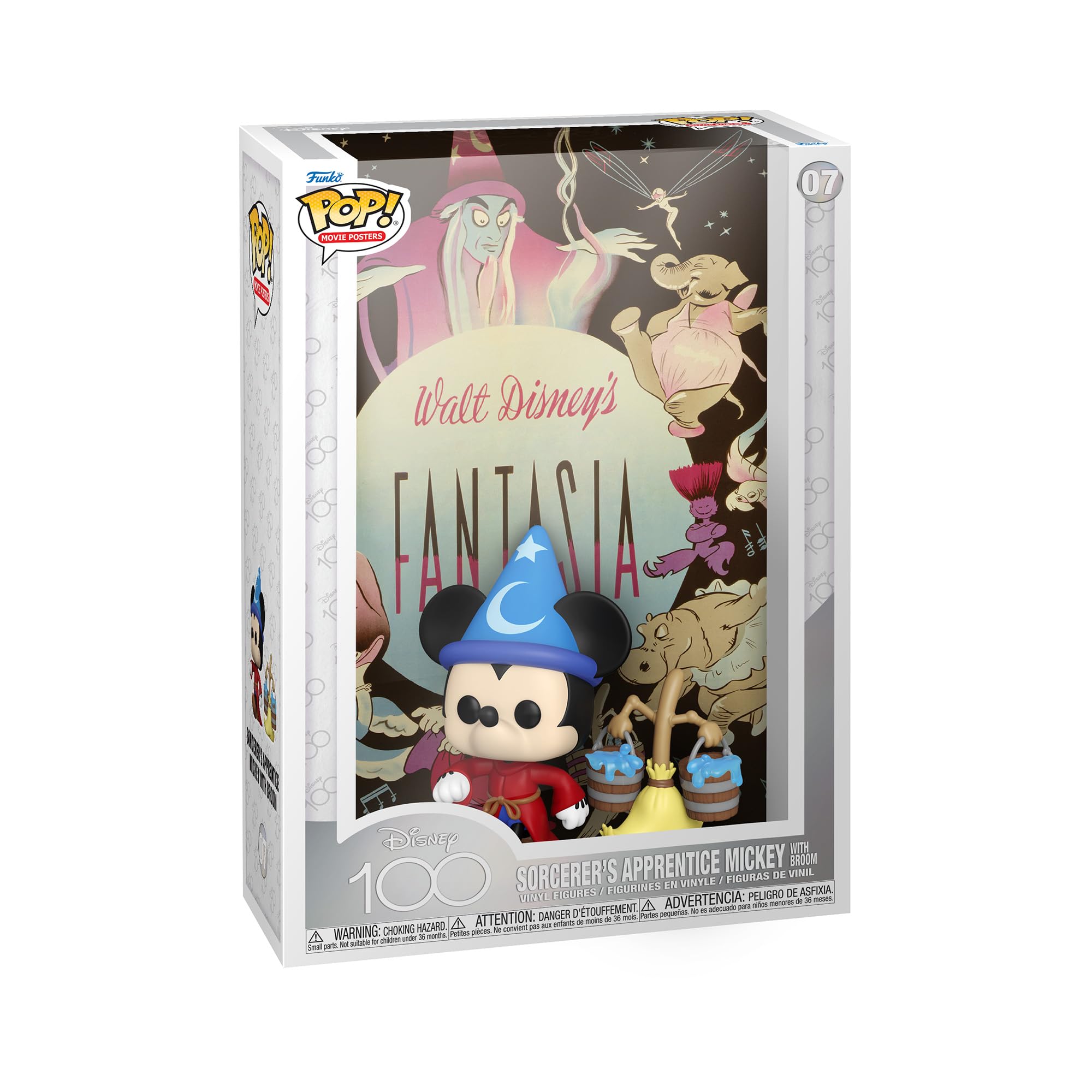 Boneco De Ação Funko Pop! Disney 100 Fantasia Mickey