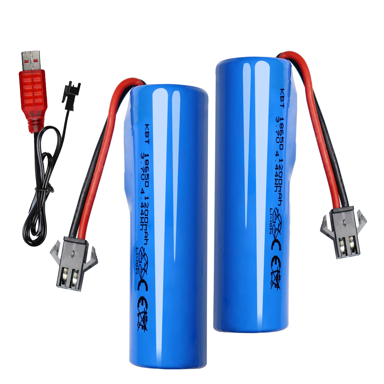 Bateria Kbt Rc Car Lithium 3.7v 1200mah Li-ion Recarregável