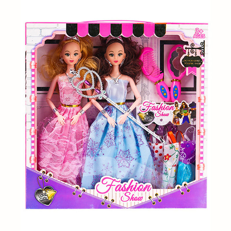 Conjunto De Moda De Boneca Barbie Com Movimento Ilimitado De 32 Cm Para Meninas