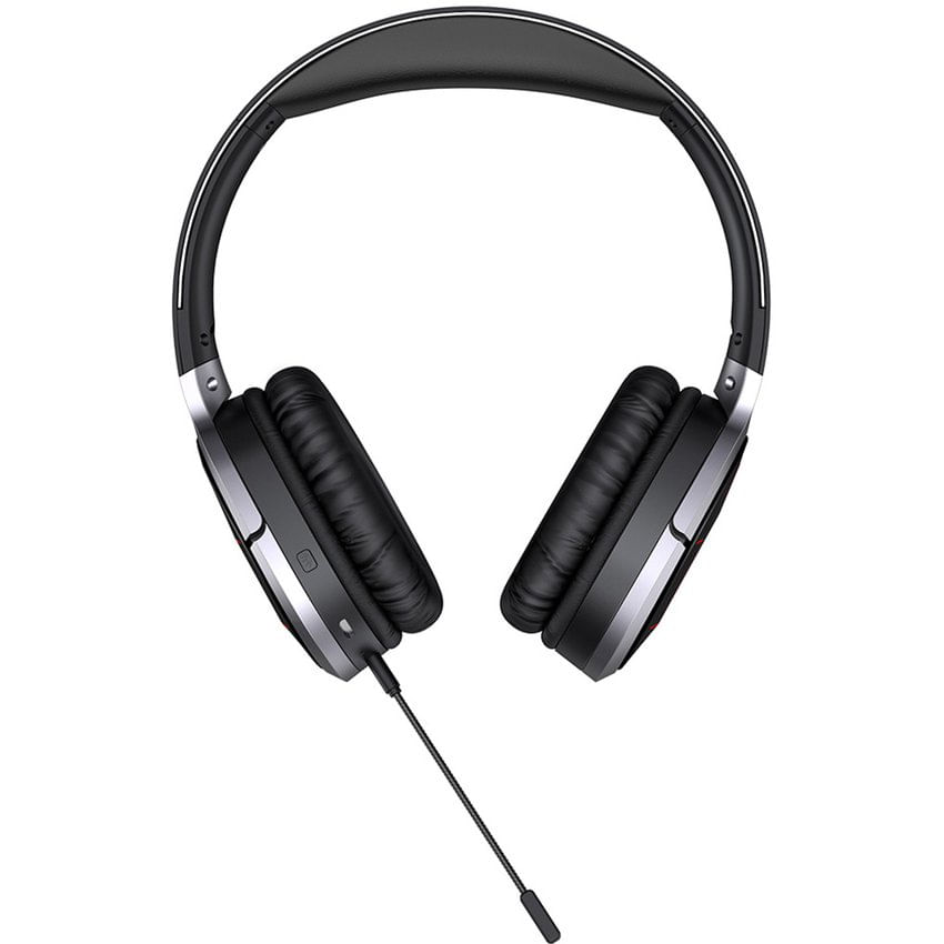 Fones De Ouvido Estéreo Sem Fio Leves E Dobráveis Com Microfone