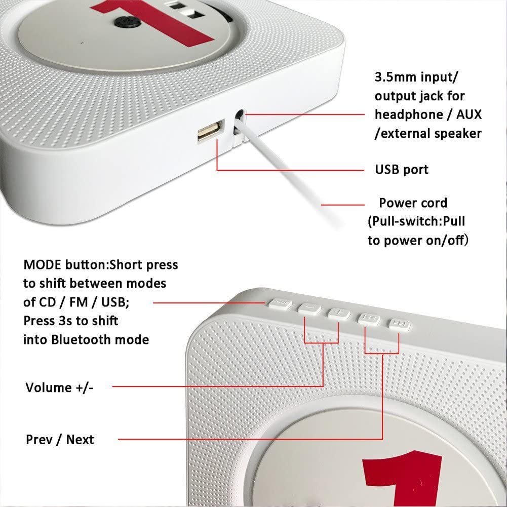 Suporte De Parede Cd Player Som Surround
