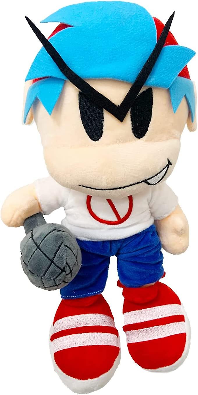 Sexta-feira Boyfriend Plush, Boneca Do Menino Com Microfone, Usado Para