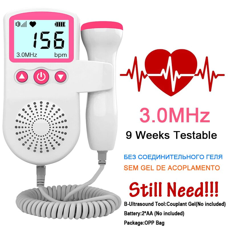 Monitor Cardiovascular Com Doppler Fetal De 3,0 Mhz