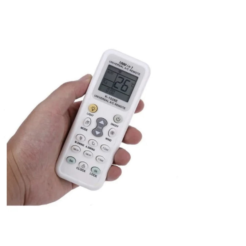Controle Remoto De Ar Condicionado Universal Para Mais De 1000 Marcas