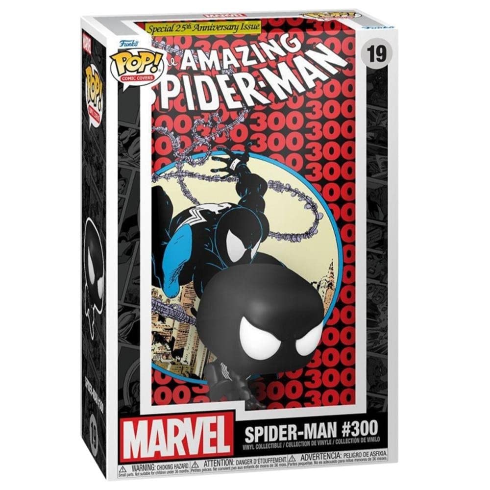 Figura Funko Pop! O Incrível Traje Preto Do Homem-aranha #300