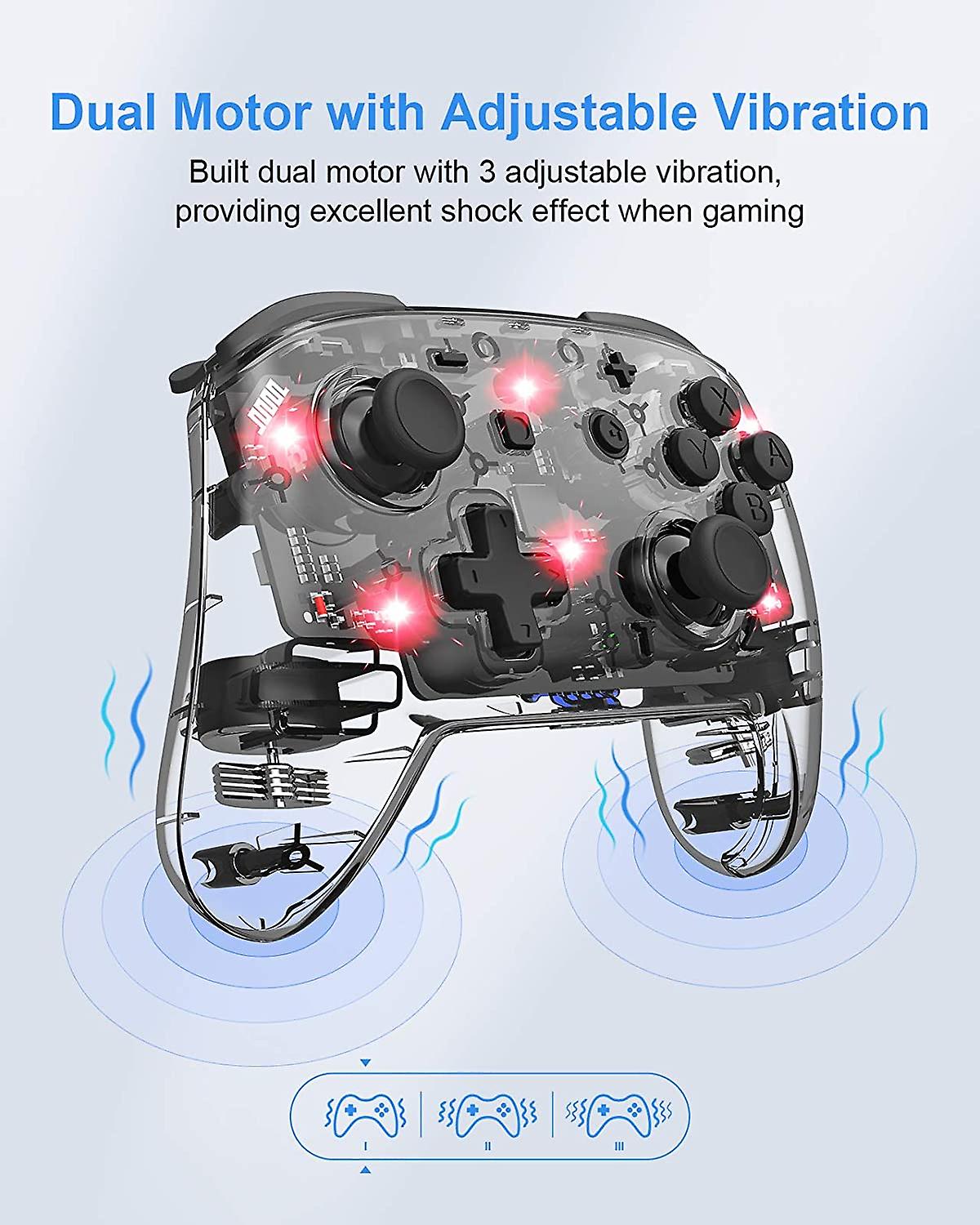 Controlador De Comutação Sem Fio, Dyfrio Wireless Pro Controller F