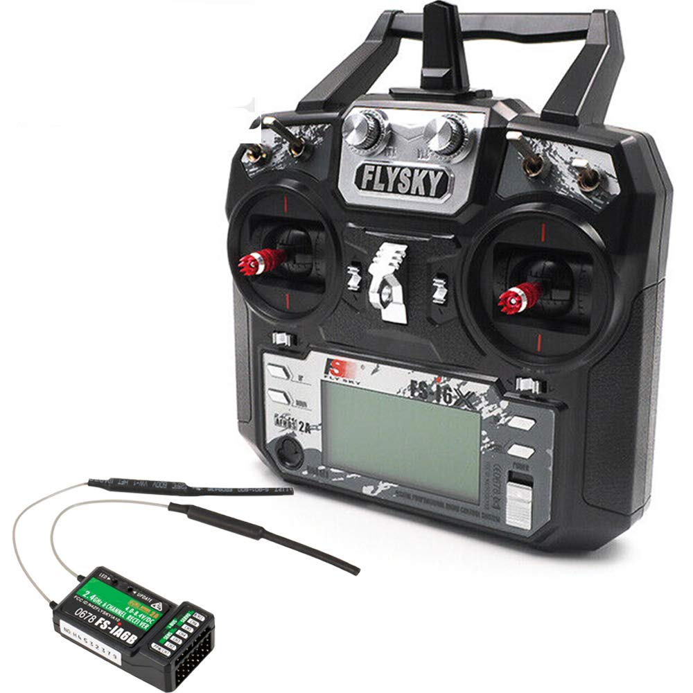 Transmissor De Rádio Hobbymate Flysky Fs-i6x 6-10 Canais