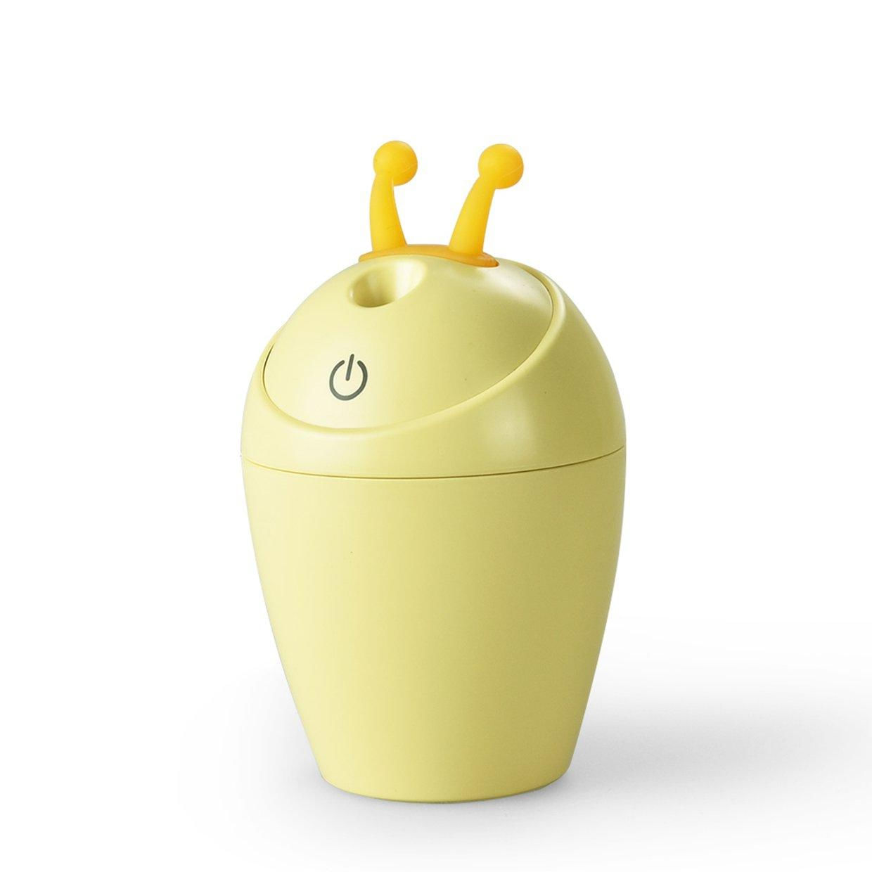 Portátil Kawaii Snail Shape Ultrasonic Umidificador Ar Para De