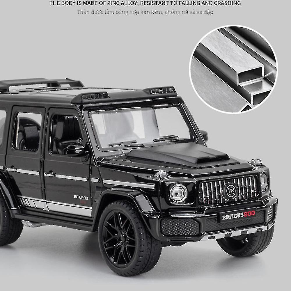 Brabus G800 Suv Modelo De Carro Com Luz E Porta Aberta Musical