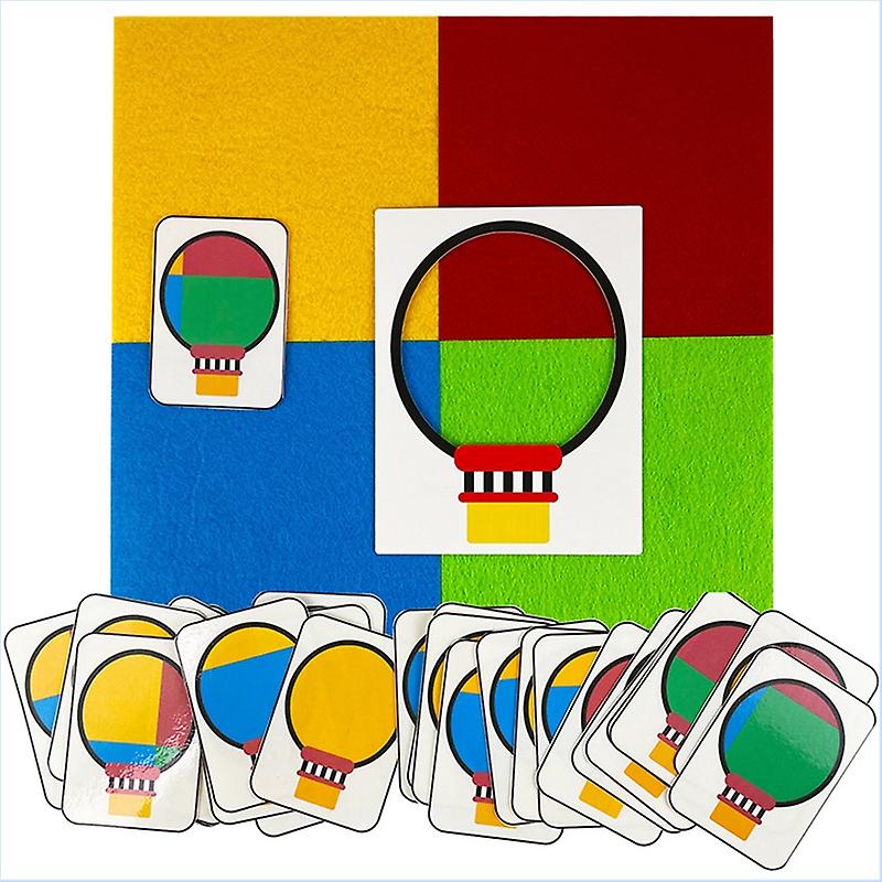 Creative Matching Color Games Dom Educacional Para Crianças Meninos