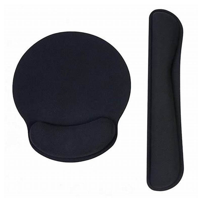 Mouse Pad Mat Keyboard Doll Design Ergonômico Soft Memory Foa