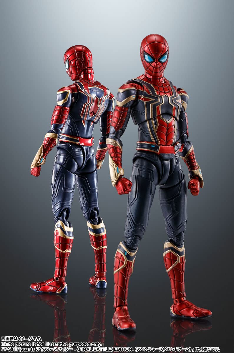 Boneco De Ação Tamashii Nations Spider Man Iron Spider - Carrefour