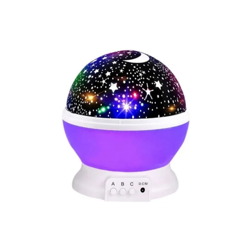 Projetor De Lâmpada Led Star Sky Sprawl Purple Cuckoo Light