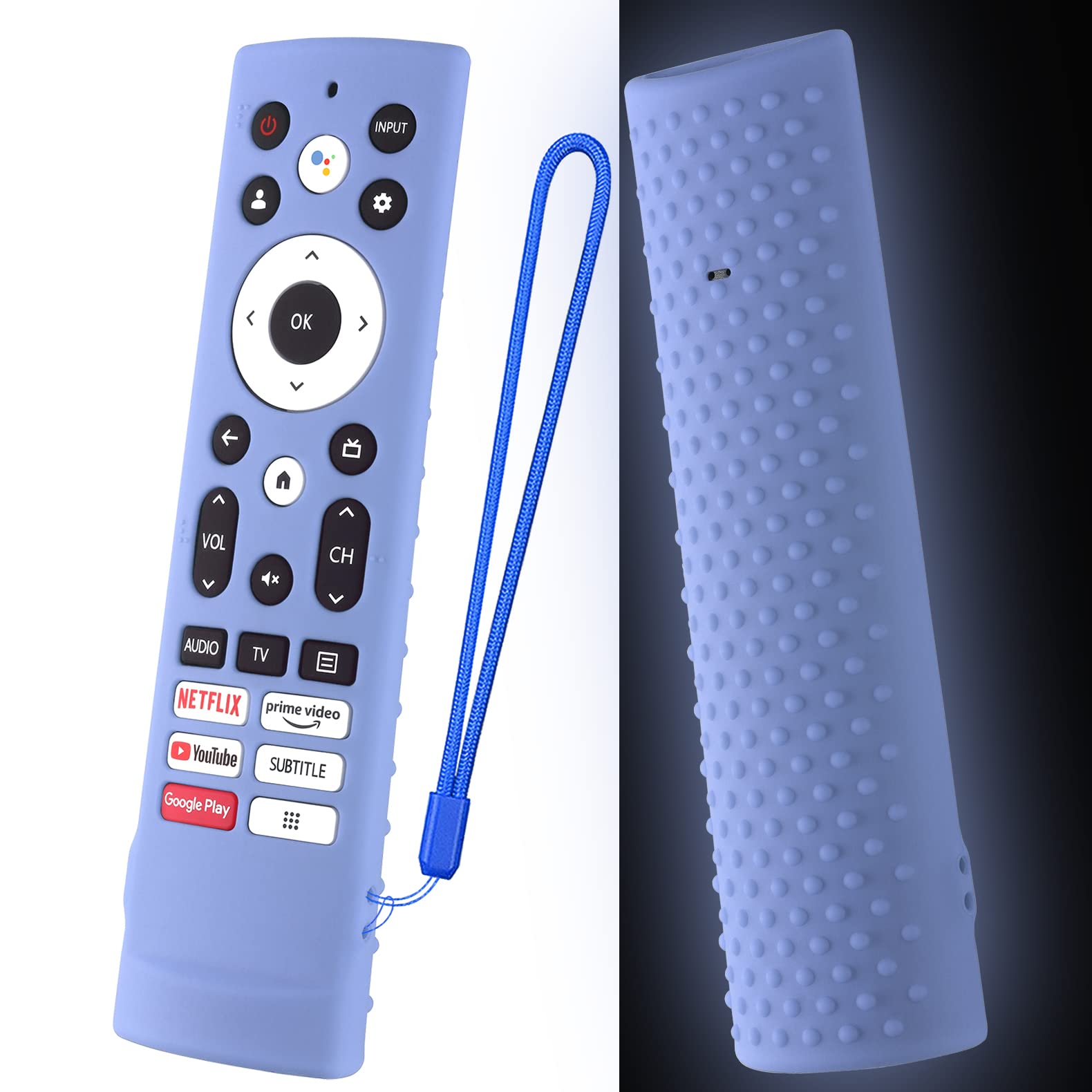 Capa De Silicone Para Controle Remoto De Voz Hisense Erf3a90 Para Hisense U7g U9g U8