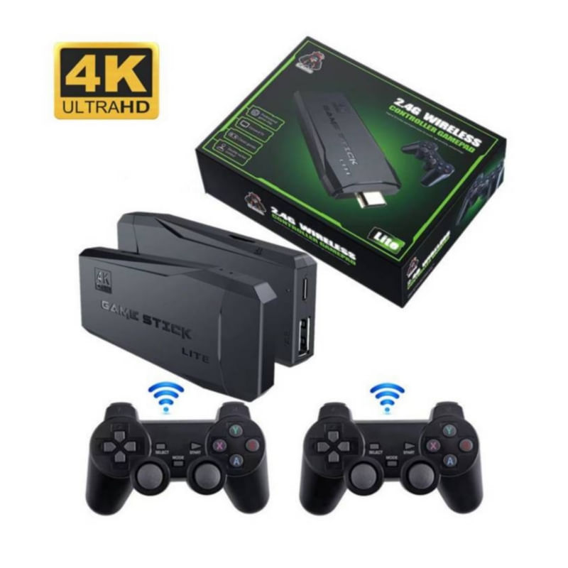 Console De Videogame Etho Import M8 Wireless Controller 64gb