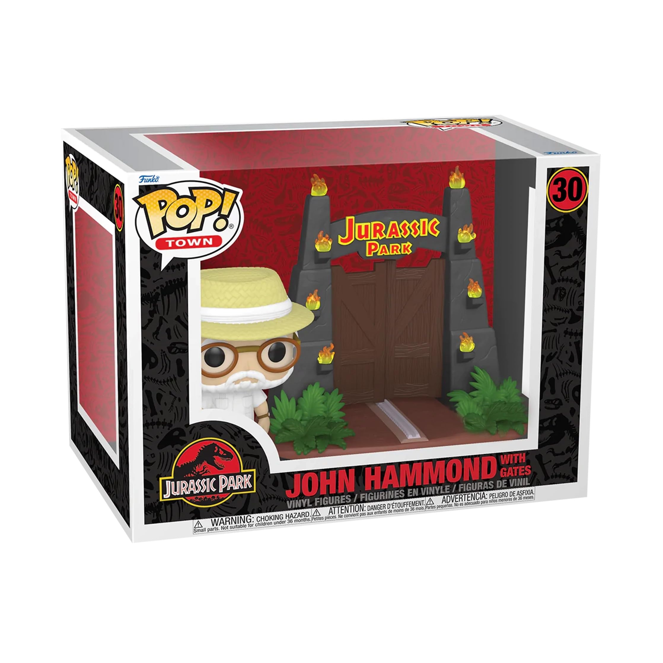 Boneco De Vinil Funko Pop! Cidade: Parque Jurássico John Hammond