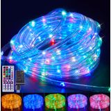 Rope Lights Brightown 40m 100 Led 24 Cores Que Mudam De Cor Ao Ar Livre