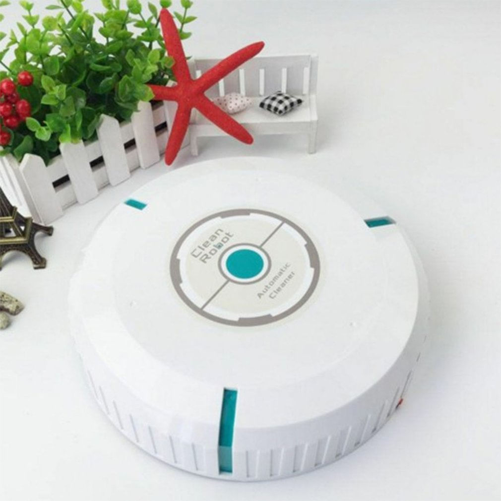 Sweeping Robot Usb Charging Smart Lavável Ultrafino Branco