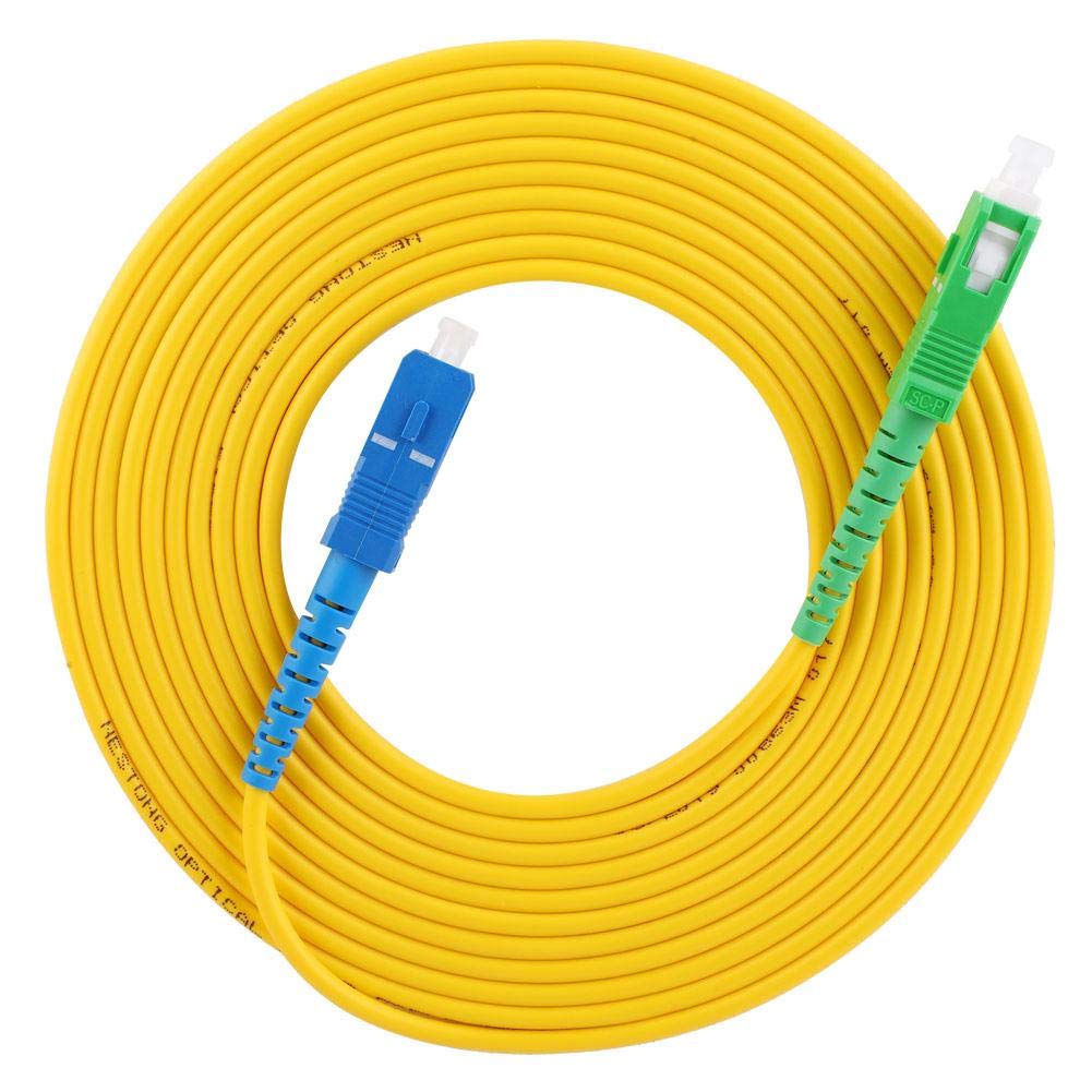 Jumper De Fibra Óptica Walfront Monomodo 15m Sc/apc-sc/upc