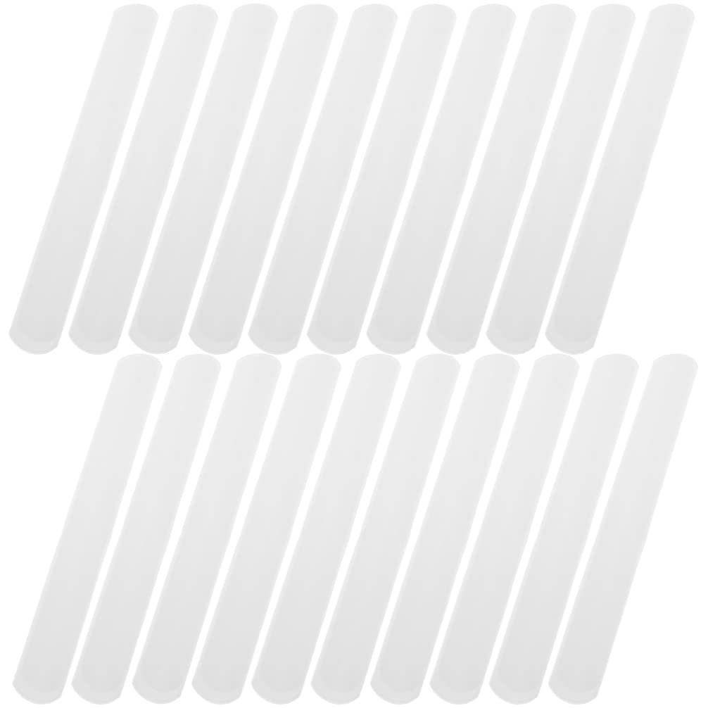 Pulseiras Slap Bracelets Gadpiparty Boys, Pacote Com 30 Pulseiras Brancas Diy