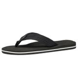 Sandálias De Tanga Confortáveis Flip Flops Newdenber Para Homens Pretas