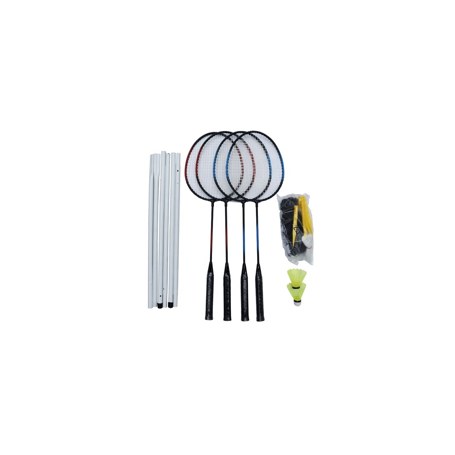 Bolsa De Jogos De Badminton Alpha B204b Com 4 Raquetes E Petecas