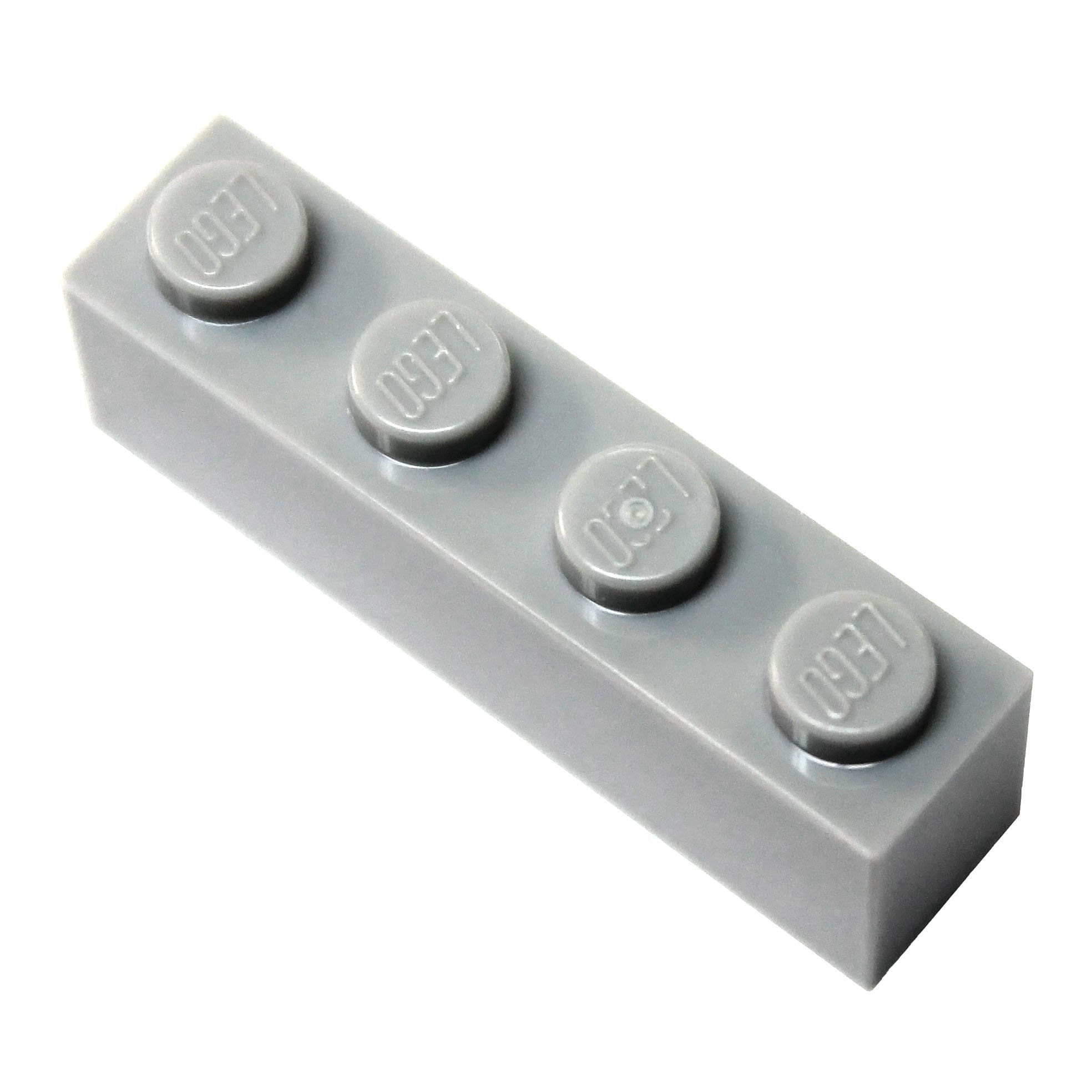 Peças E Peças Lego 1x4 Brick Light Grey (medium Stone Grey) X100
