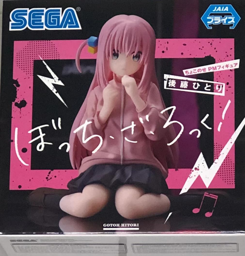 Boneco De Brinquedo Sega Bocchi The Rock! Chokonose Premium Hitori Goto