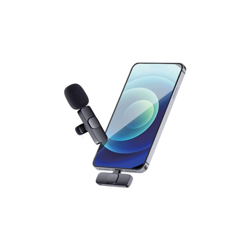 Microfone Sem Fio Bluetooth Para Telefones Tipo C