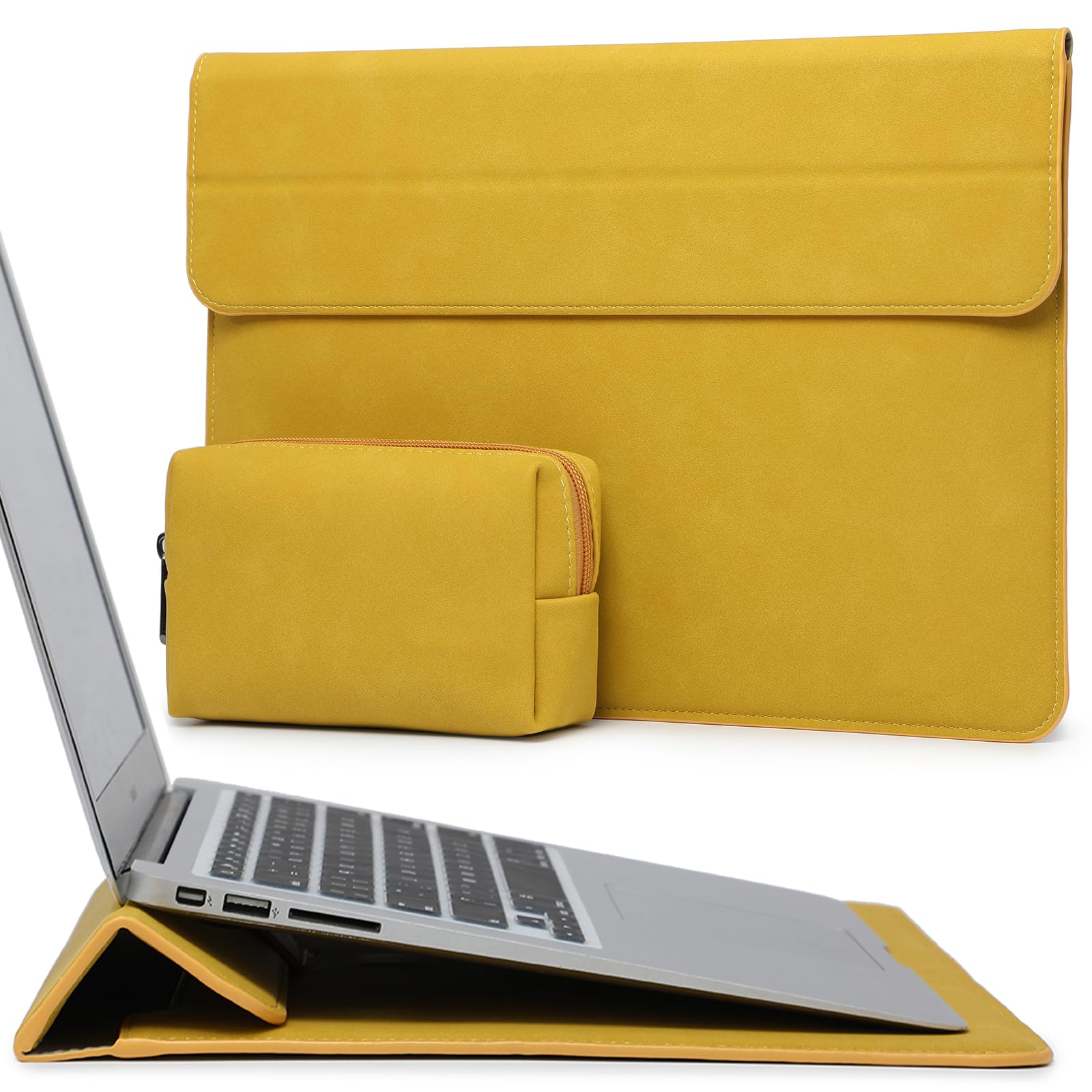 Capa Para Laptop Hyzuo 13,3-14" Com Suporte Para Macbook