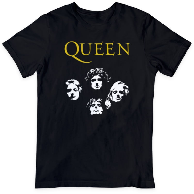 Camiseta Rock Queen Pole Unissex Para Adultos E Crianças