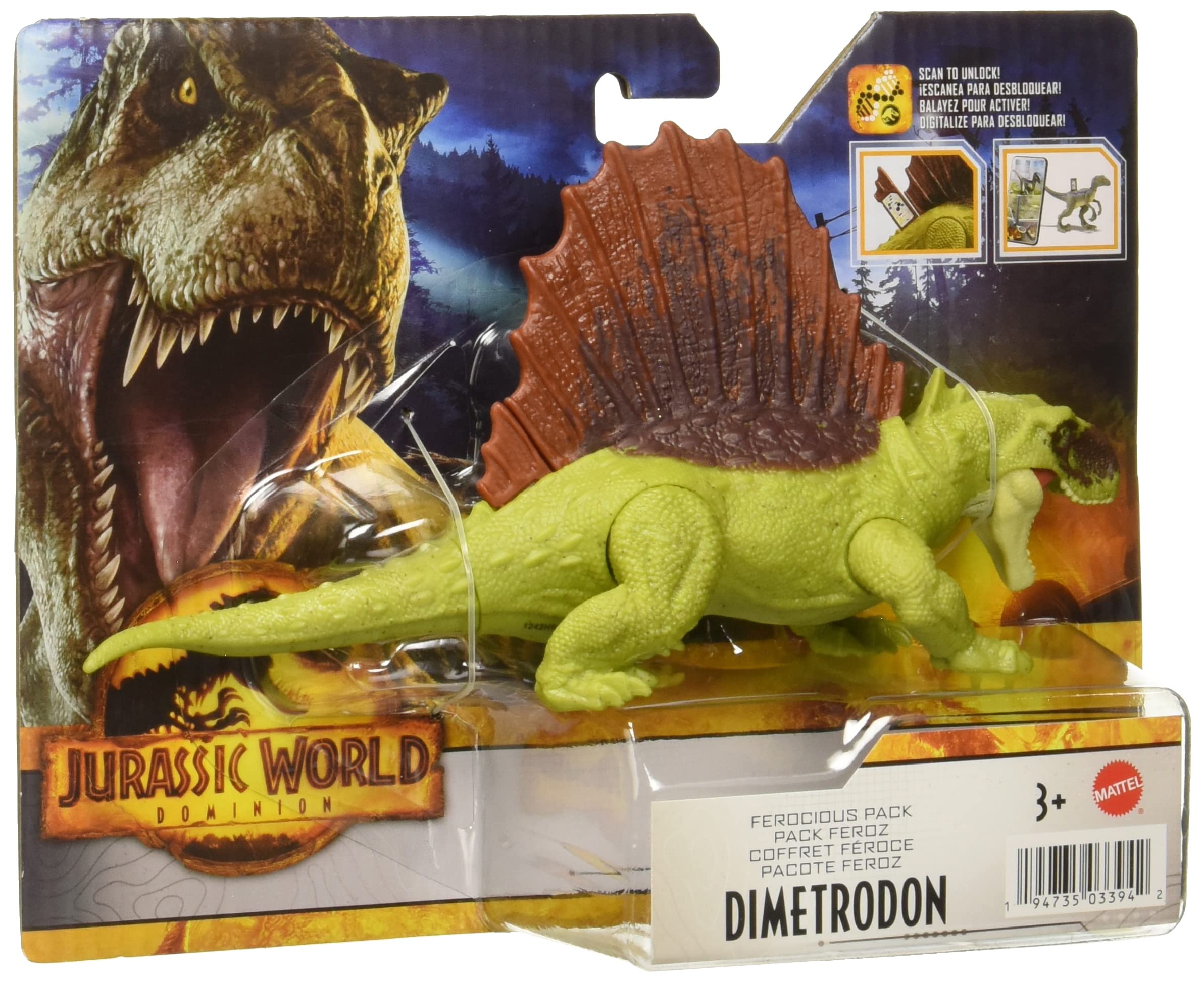 Dinossauros Toy Jurassic World Dominion Ferocious Pack