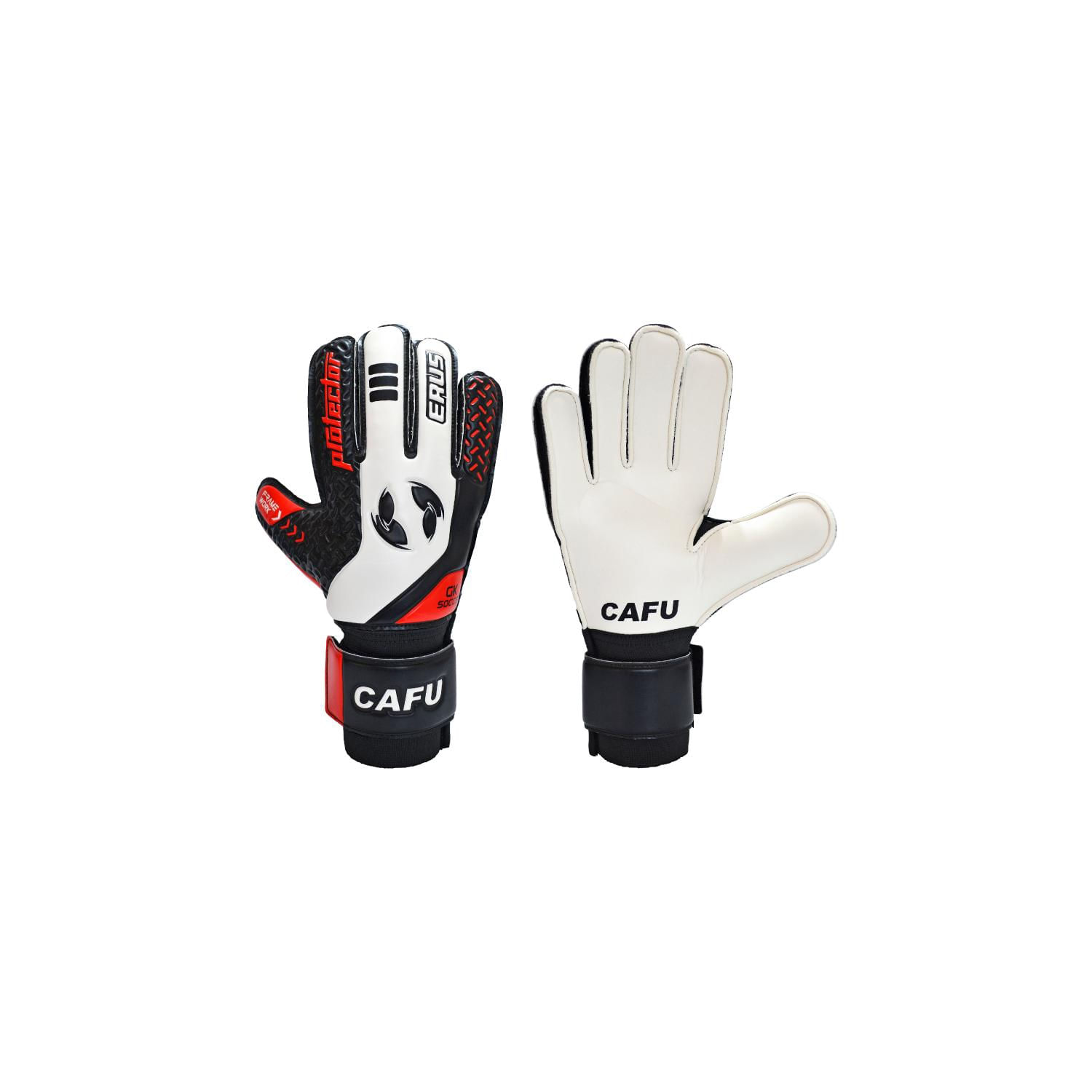 Luva De Goleiro Cafu Erus Ferula Ng-rj-bl 10 Protector