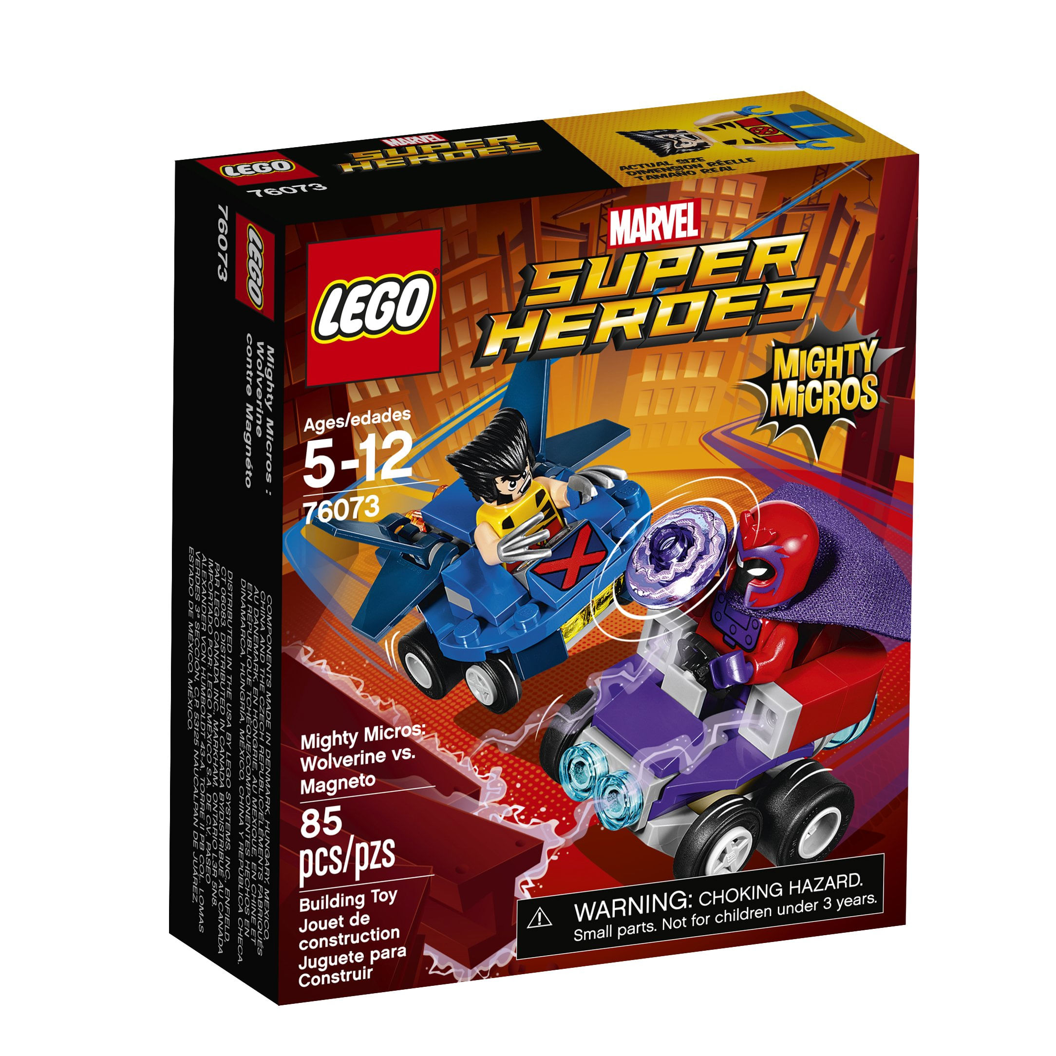 Kit De Construção Lego Super Heroes Mighty Micros 76073