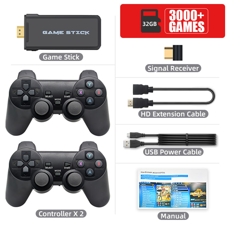 Console De Videogame Data Frog 2.4g Dual Wireless Controller