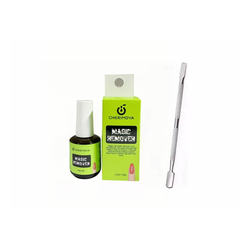 Gel Magic Remove E Removedor De Esmaltes Cherimoya
