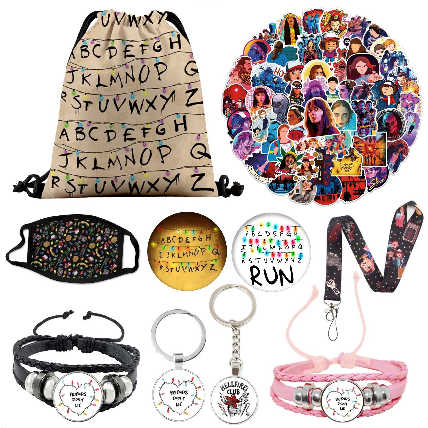 Conjunto De Presentes Para Festas Herongsheng Stranger Movies Theme