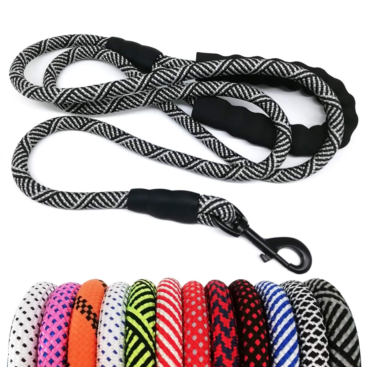Coleira De Cachorro Maypaw Heavy Duty Rope Nylon Para Cães Grandes E Médios