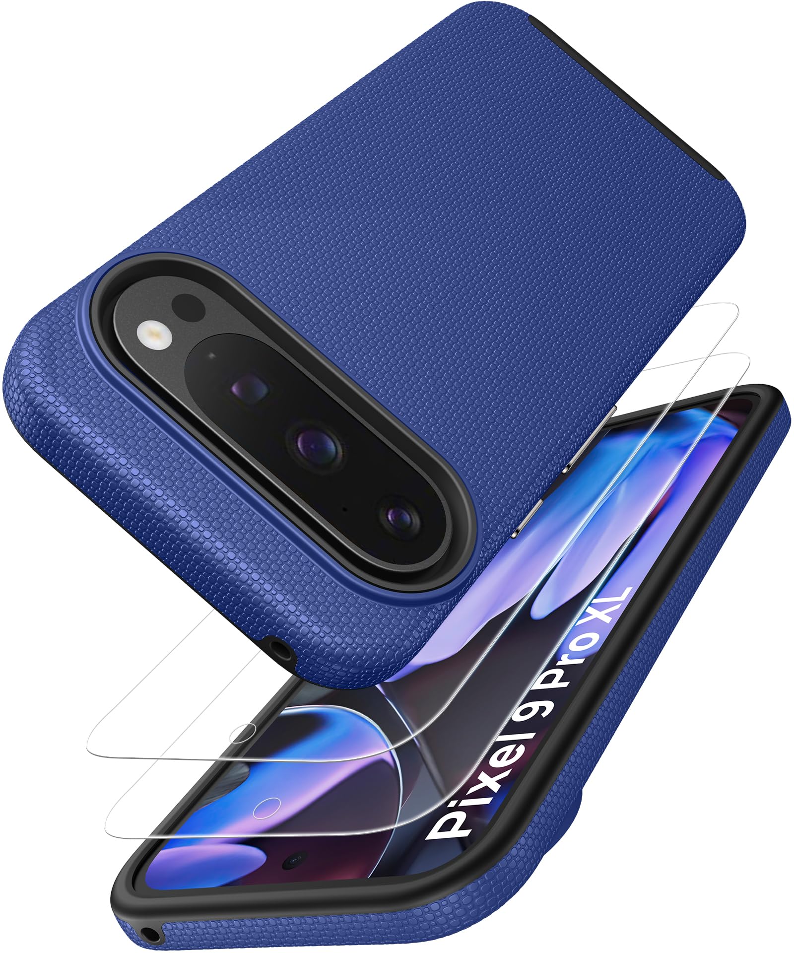 Capa De Telefone Vihibii Para Google Pixel 9 Pro Xl Com Protetor De Tela