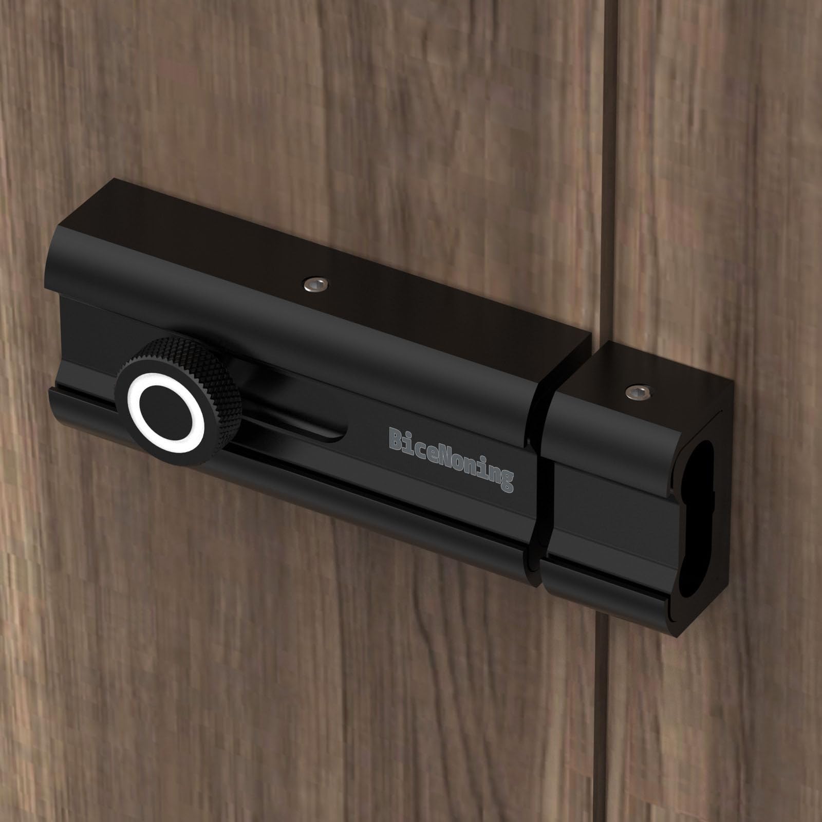 Parafuso De Fechadura De Porta Bicenoning Slide Lock Barrel Bolt Latch Preto