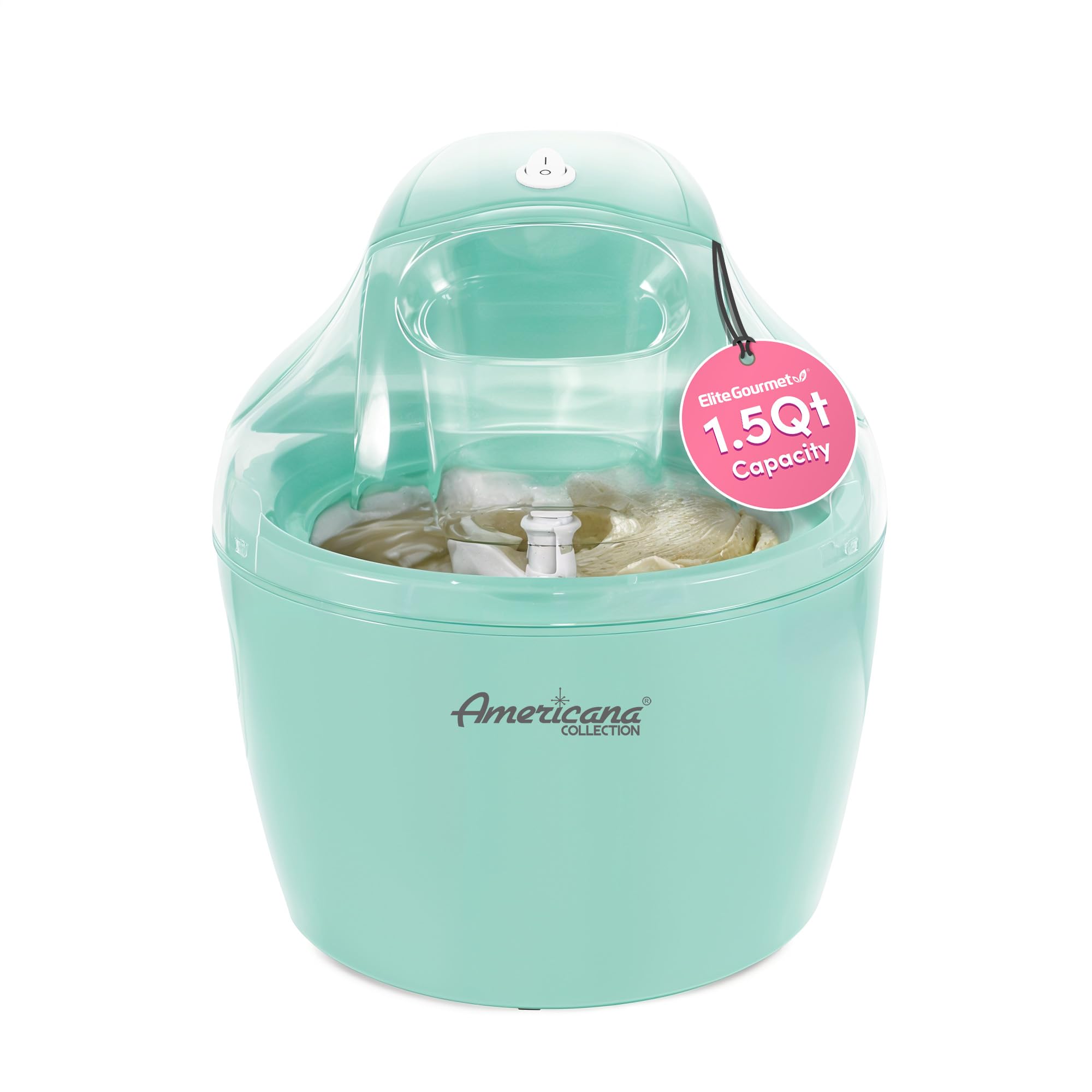 Sorveteira Elite Gourmet Americana Eim-1432m 1,5l Menta