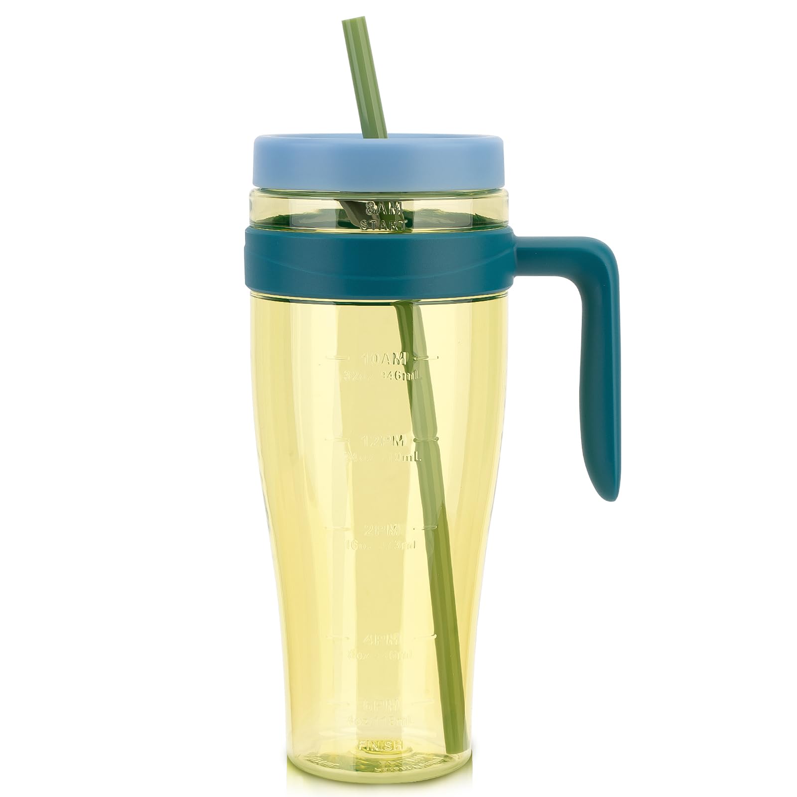 Copo Hydraful Hydraful 1,5 L Tritan De Plástico Com Tampa E Canudo