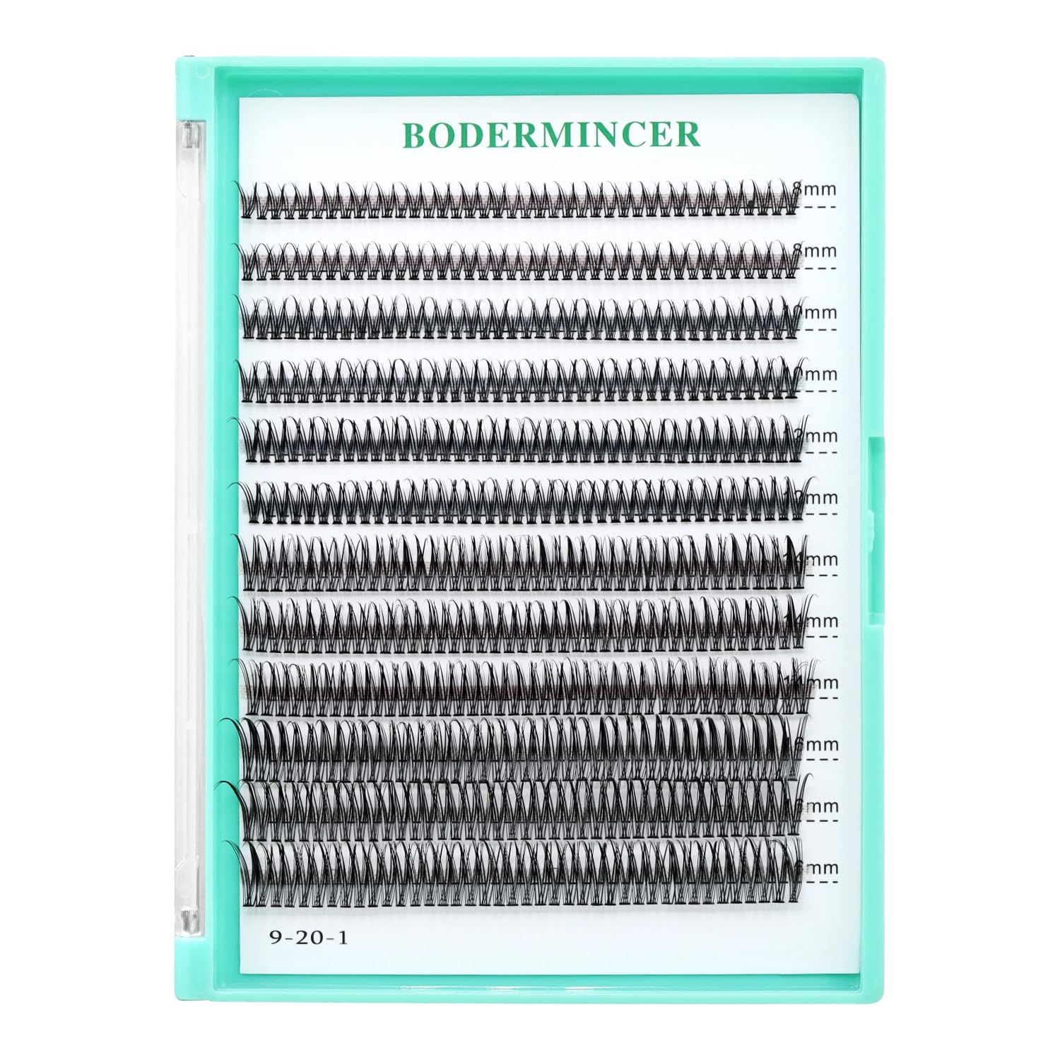 Cluster De Extensão De Cílios Bodermincer 20d/30d/40d/50d 240 Unidades