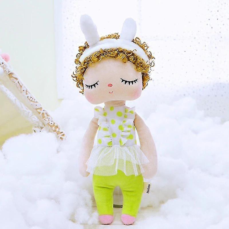 Hmwy-34cm Dreameryoly Coelho, Vintage Angela Plush, Orelha Rosa